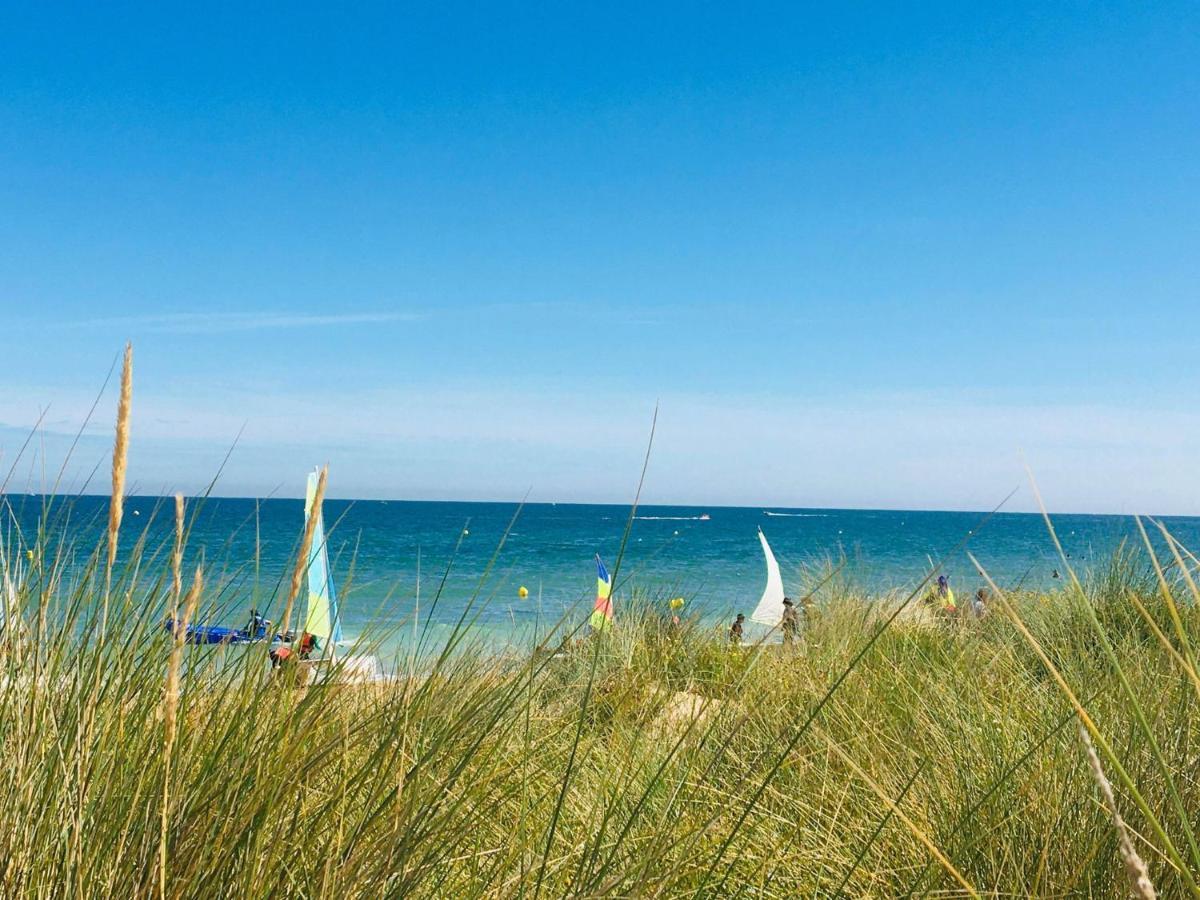 Bleu Sale - F2 Courseulles Avec Balcon Apartman Kültér fotó
