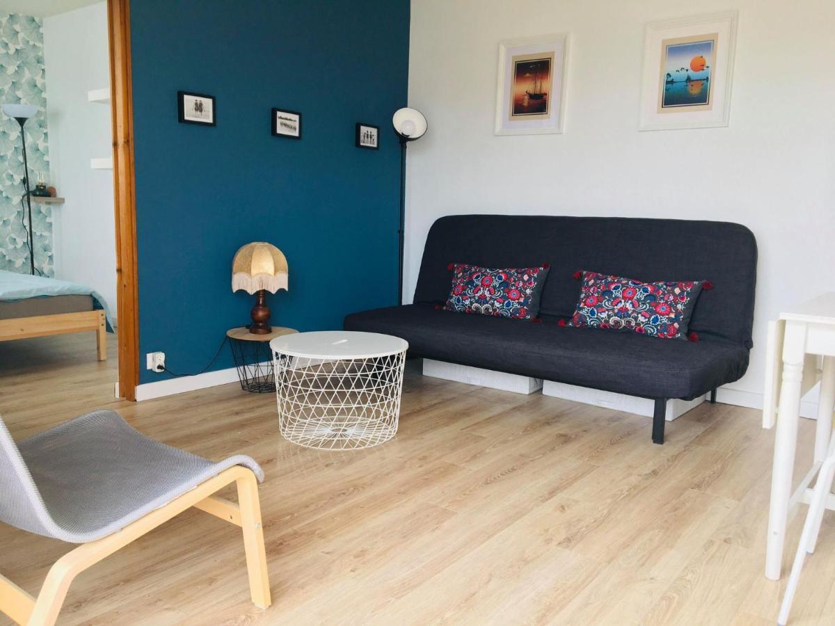 Bleu Sale - F2 Courseulles Avec Balcon Apartman Kültér fotó